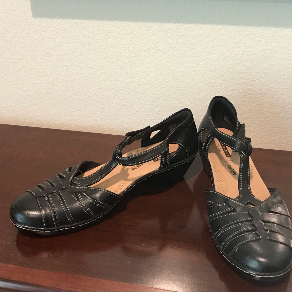 Clarks Leather Sandals